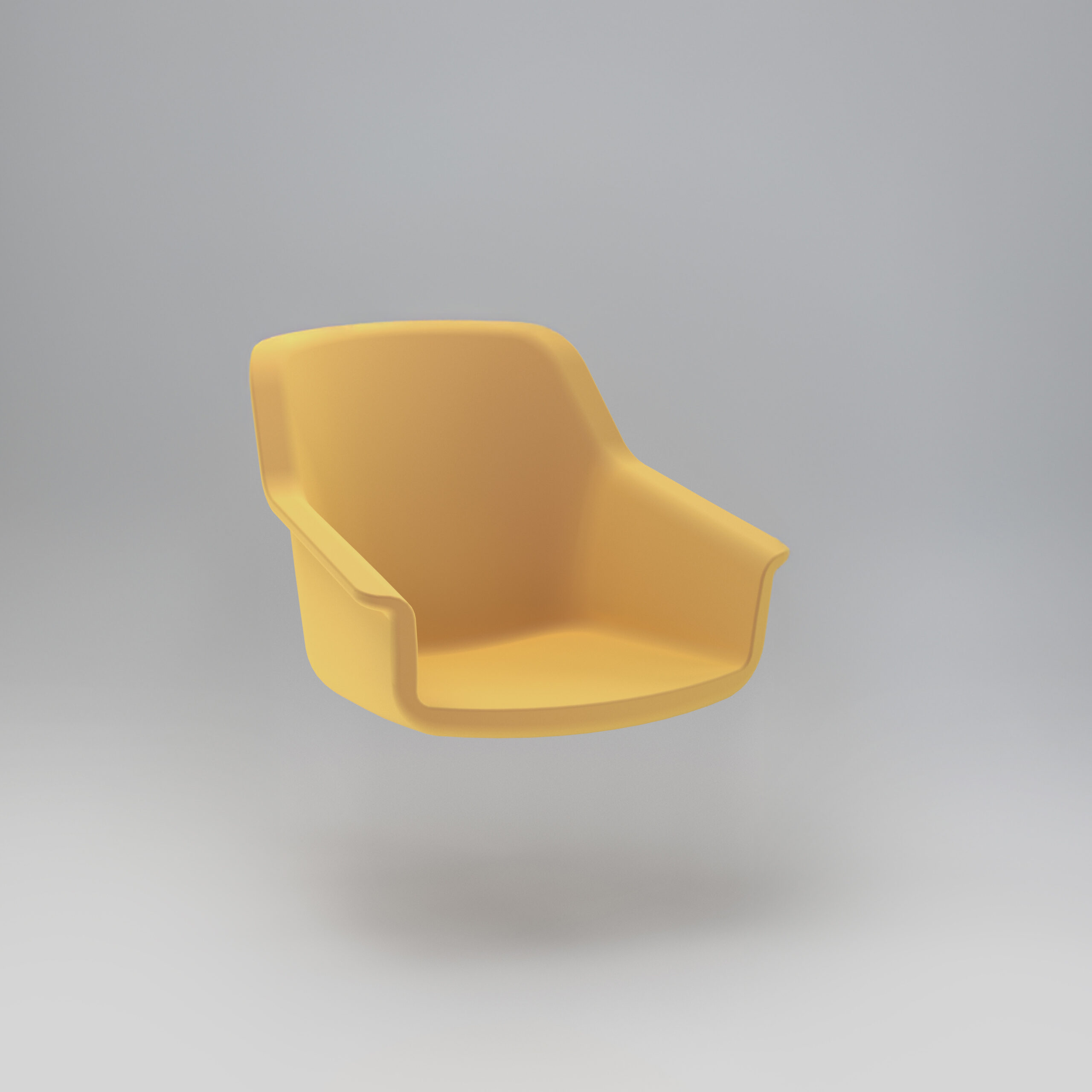 80 FOLD Low Lounge Without Base Without Cushions Front