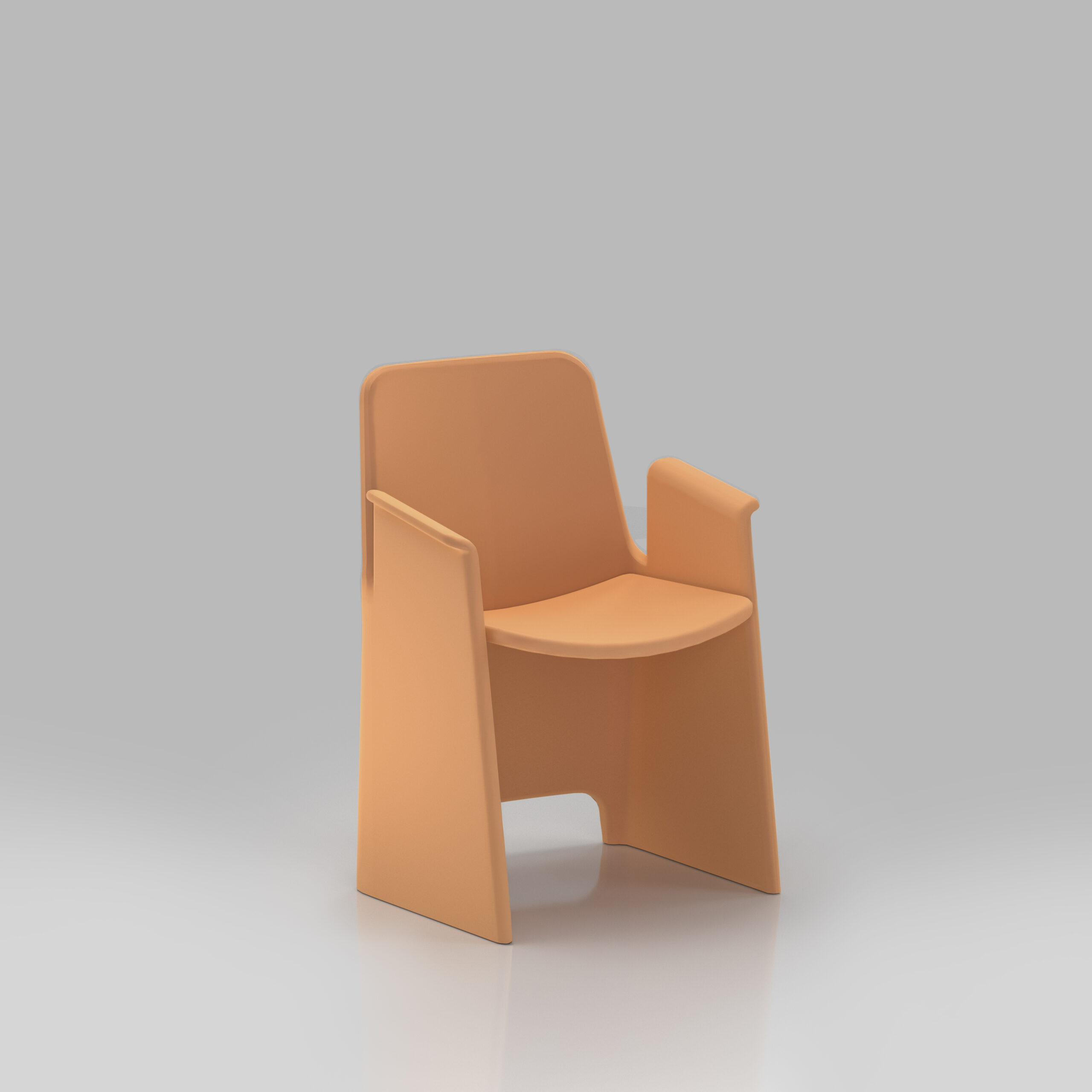 CAJUN Armchair Feet Front