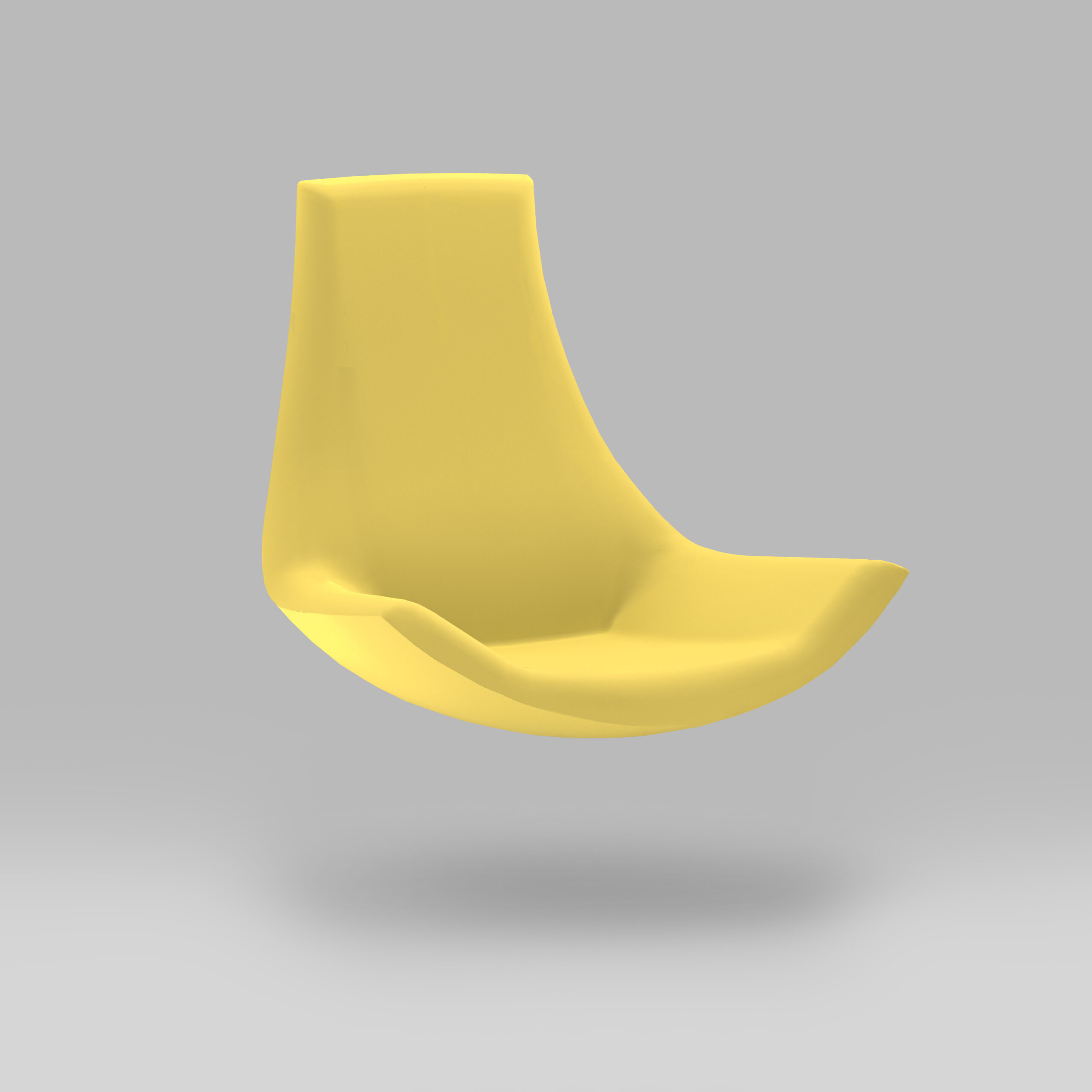 GINGER High Armchair Without Base Front