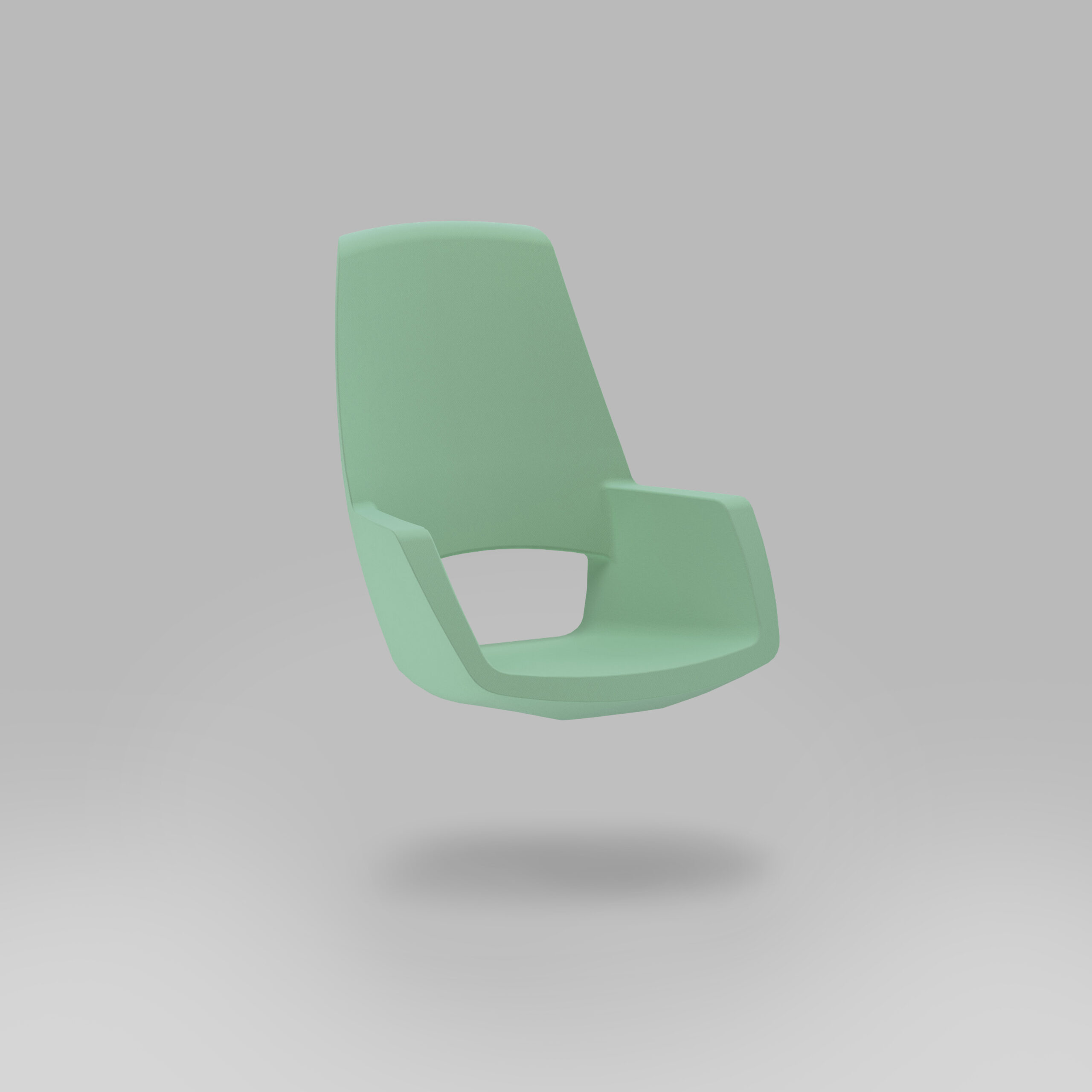 Kelly open high chair Without Base