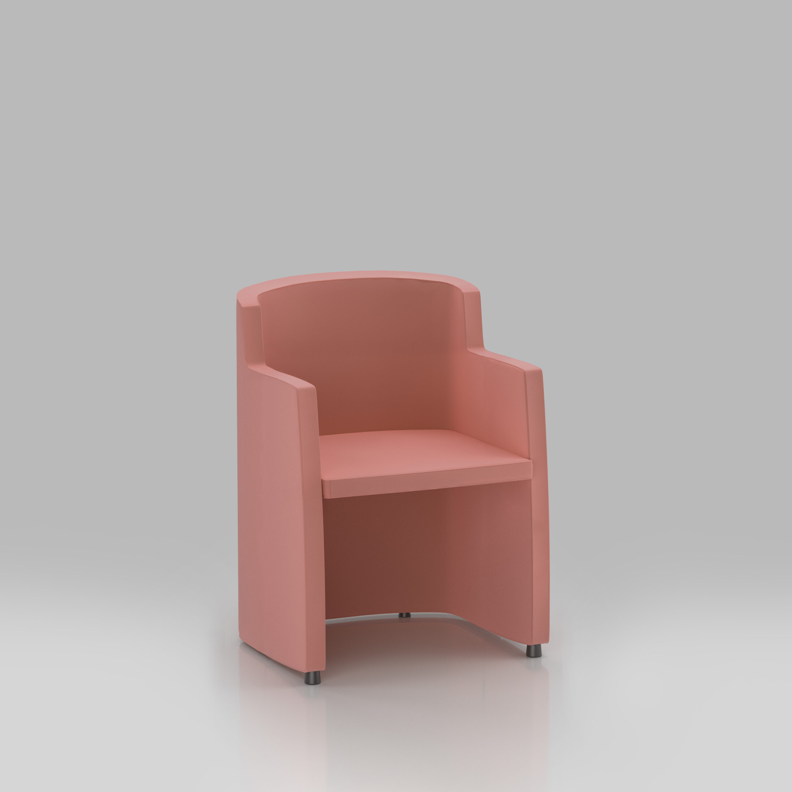 PAPRIKA Armchair Feet Front