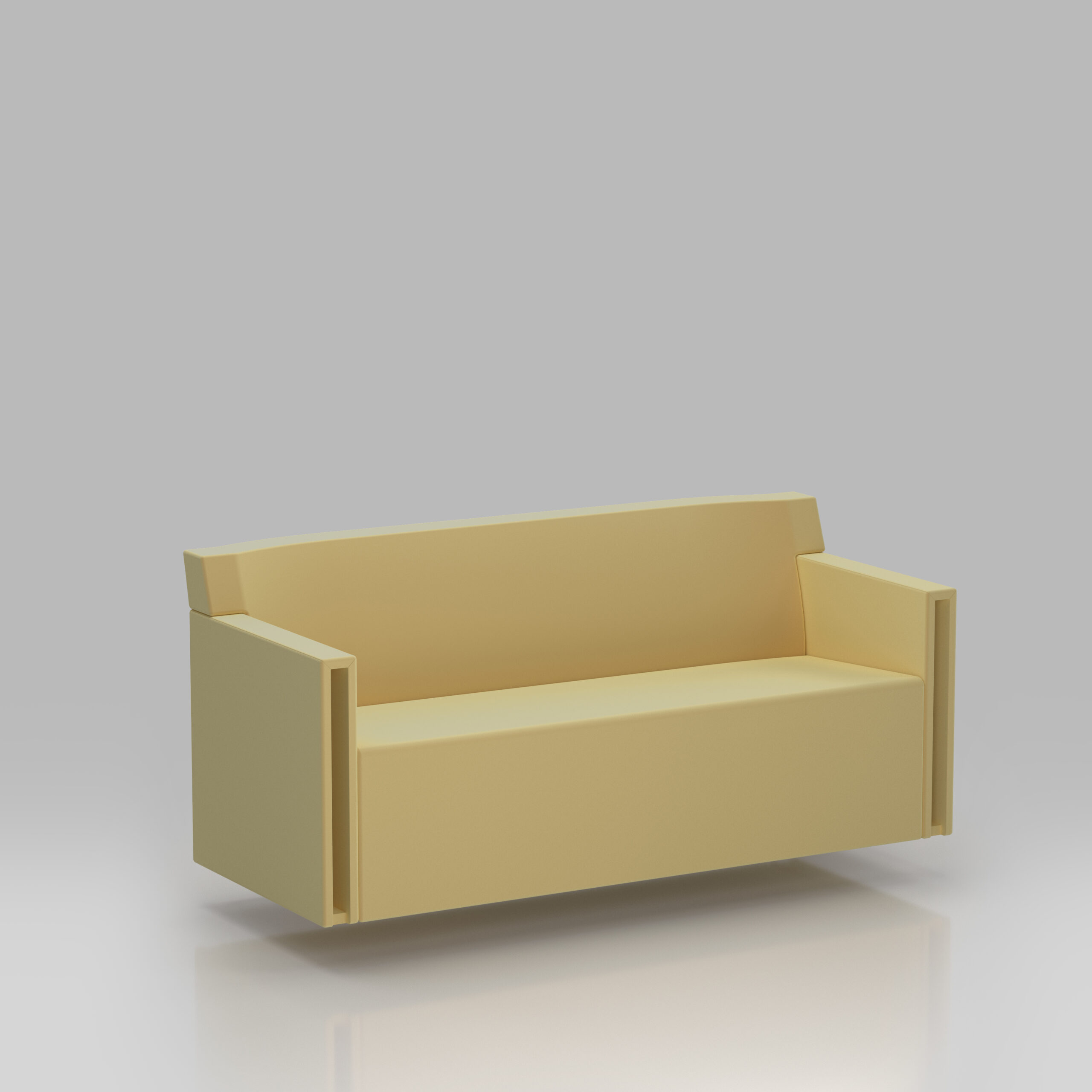 QUASSIO Sofa Molded foam only Front