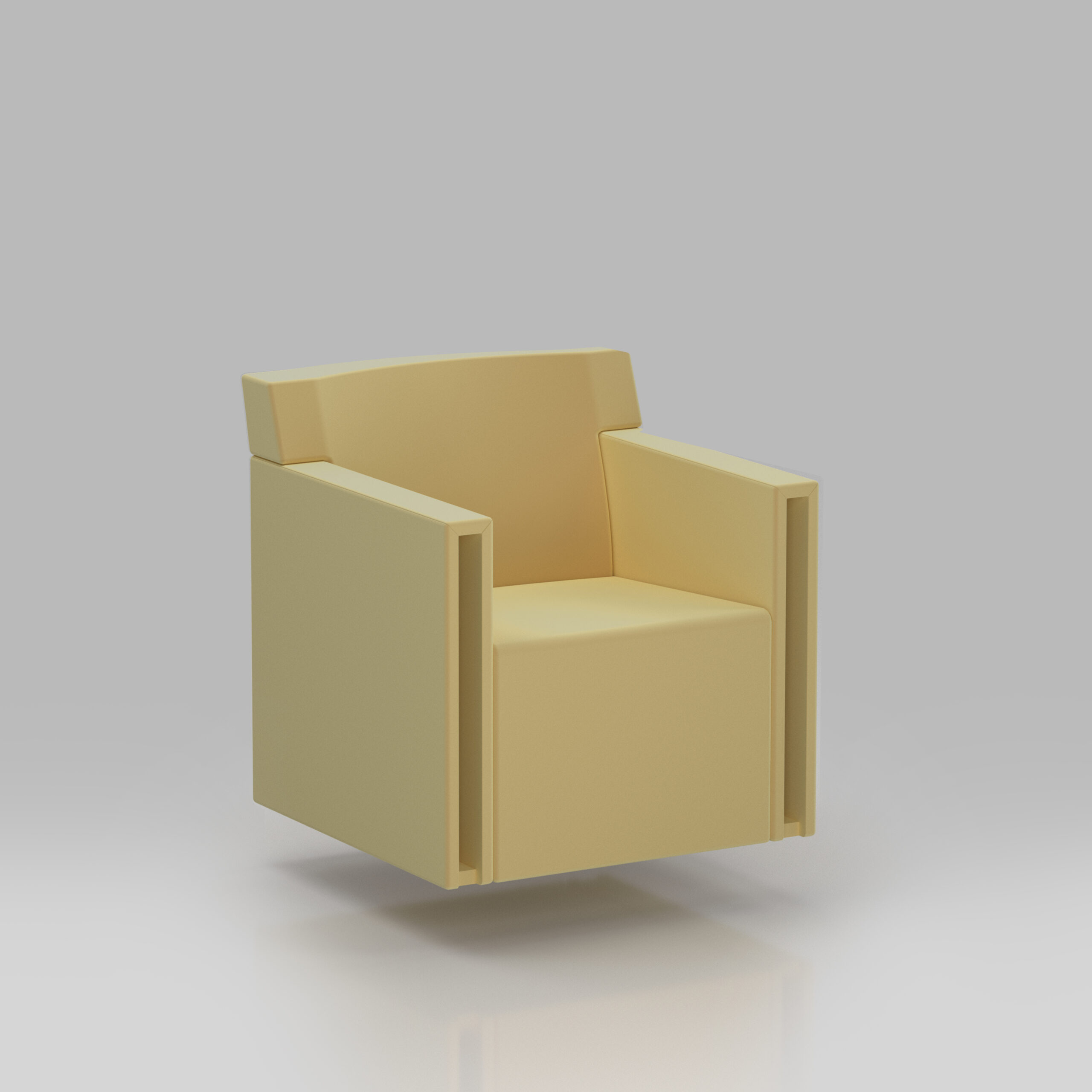 QUASSIO Armchair Foam only Front